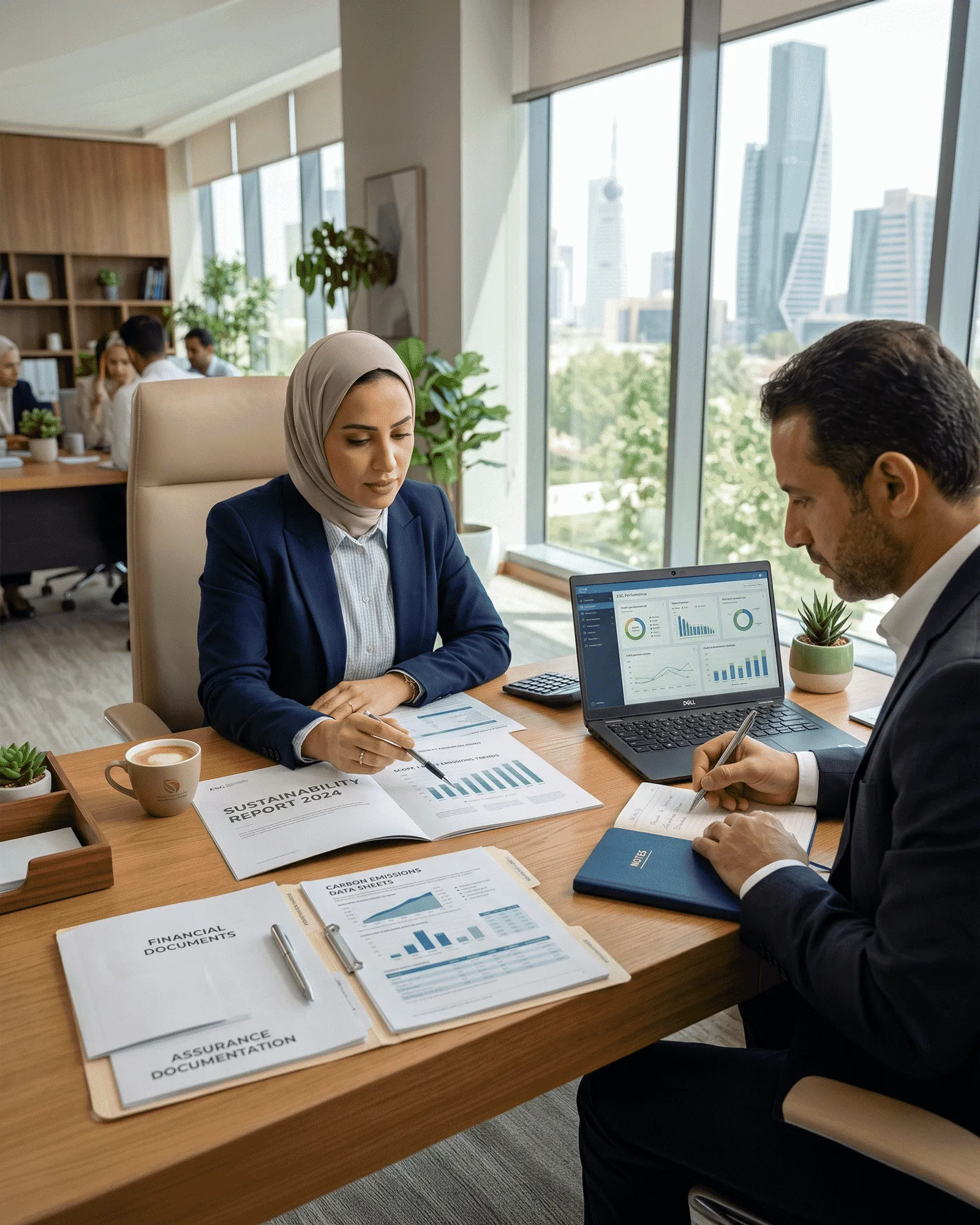 ESG and sustainability reporting service